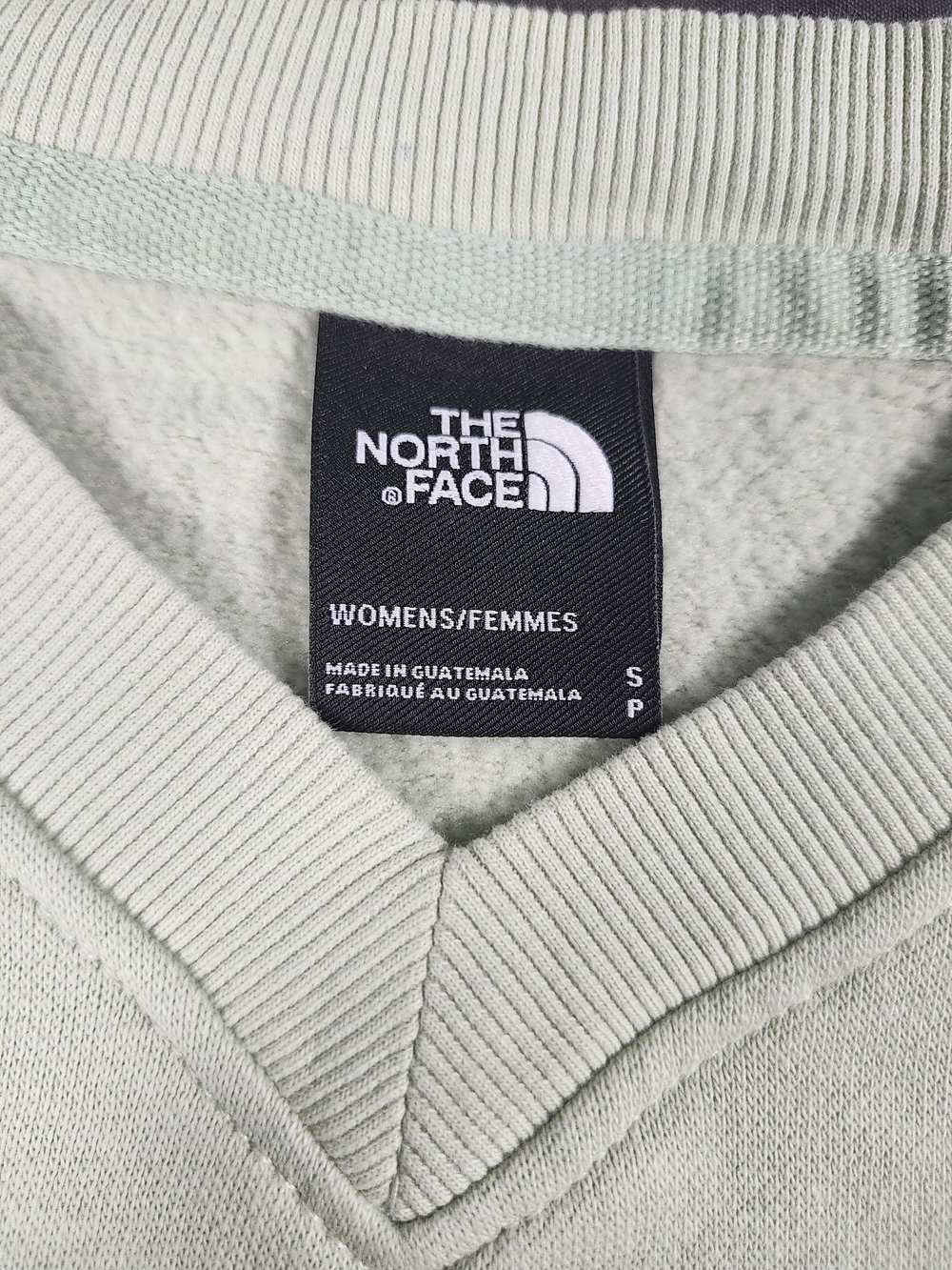 The North Face Women's Evolution V-Neck Sweatshirt size S women's sage green/lig - Picture 7 of 16